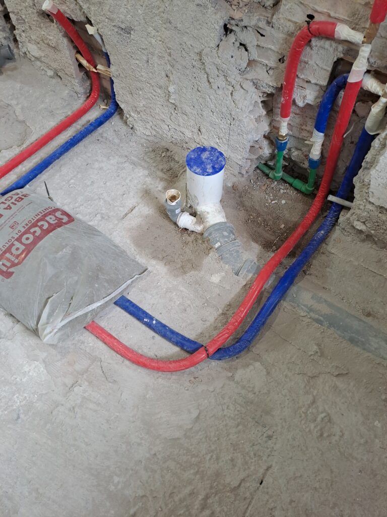 ALCUNI DEI NOSTRI LAVORI attacco in colonna di scarico