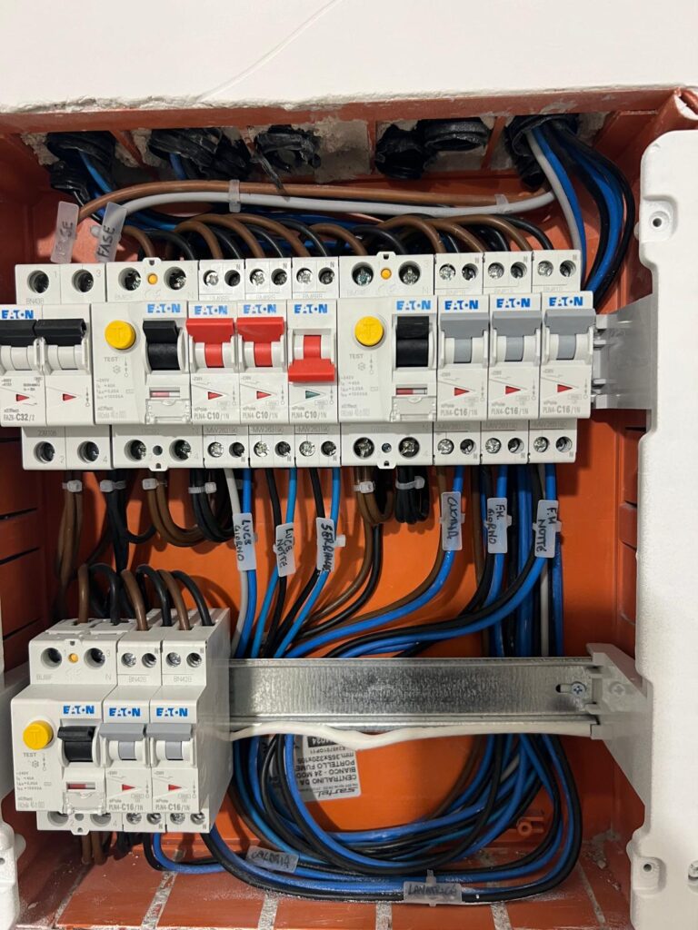 IMPIANTI ELETRICI ROMA Quadro elettrico