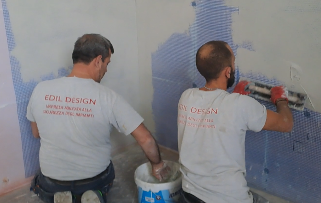 ALCUNI DEI NOSTRI LAVORI rete portaintonaco