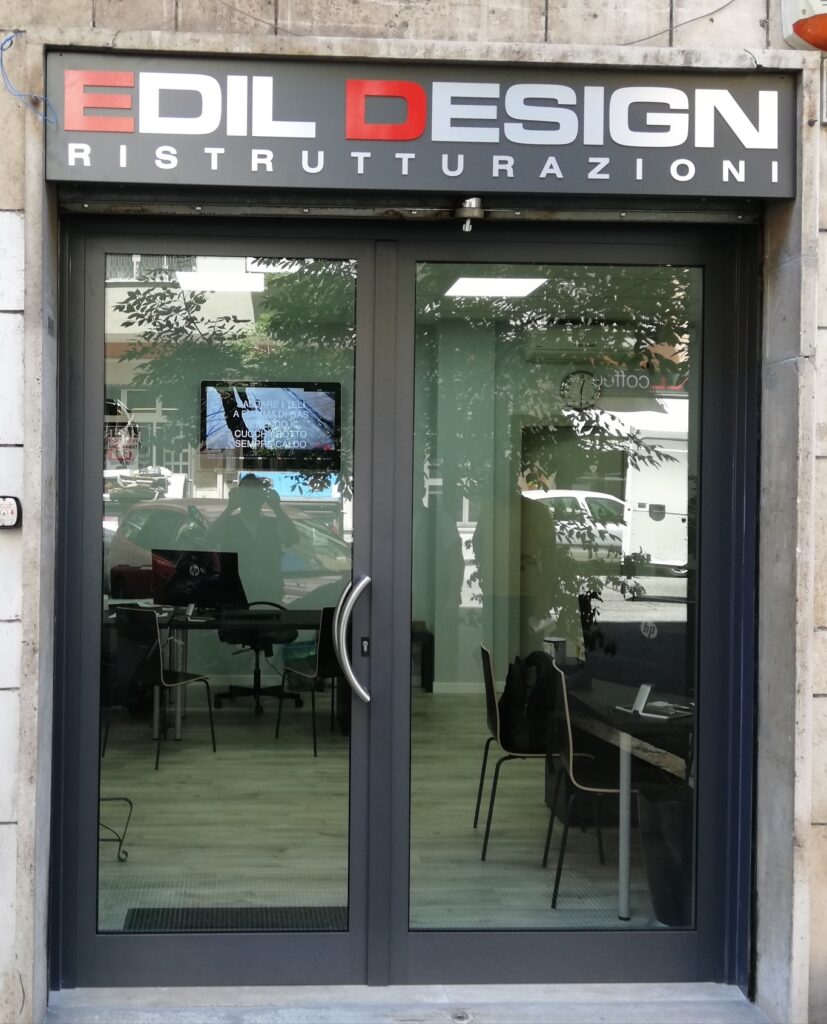 DOVE CI TROVIAMO Vetrina della Edil Design 360 a Roma in zona Colli Albani